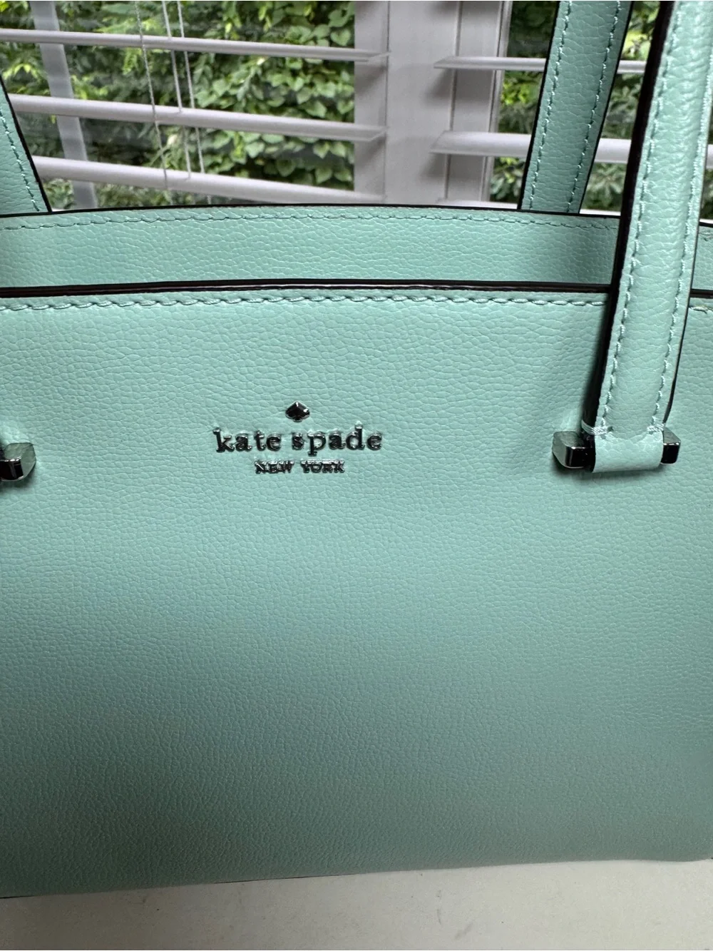 kate spade Mint Green/Blue Satchel
